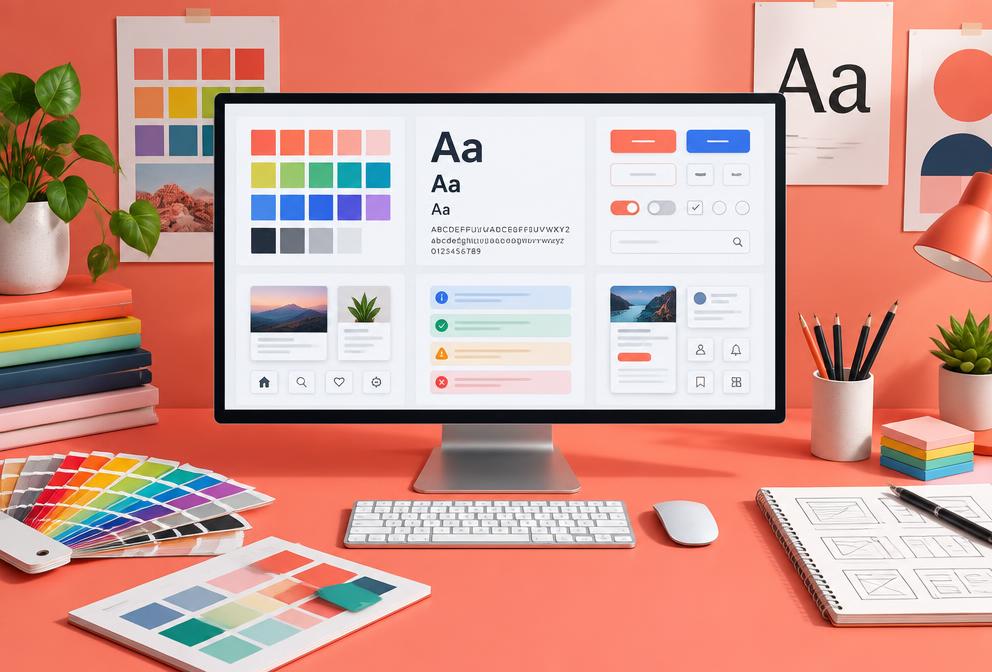 Pratinjau kursus UI Design System dari Nol