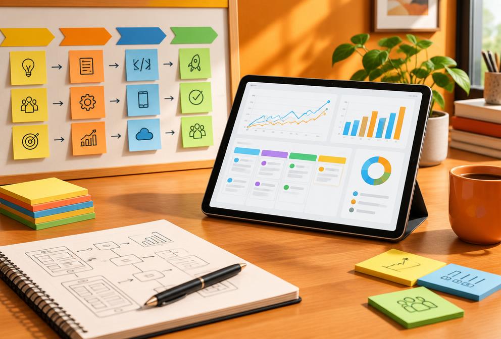 Pratinjau kursus Manajemen Produk Digital