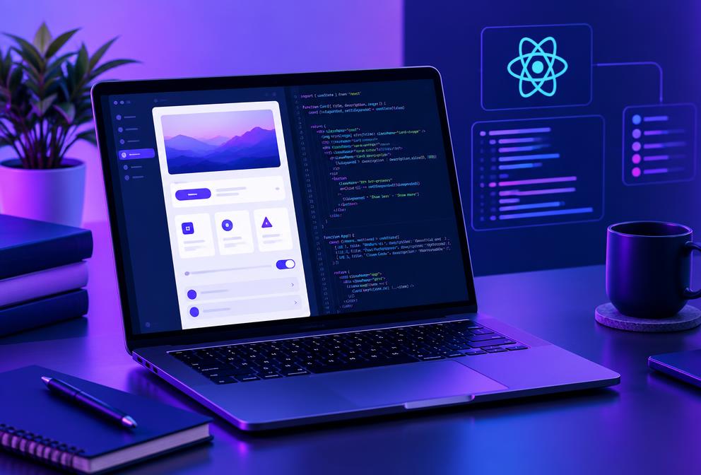 Pratinjau kursus React & Frontend Modern